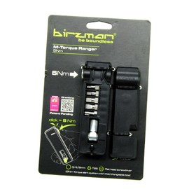 Birzman M-Torque Ranger Multi-Tool | Compact Bike Tool with Torque Setting | Includes Hex, Torx, and Screwdriver Bits