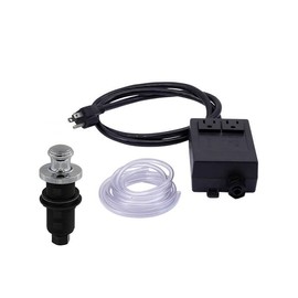 Round ââ‚¬Å“Deluxeââ‚¬� Traditional Raised Waste Disposer Air Switch with Freedom Mount