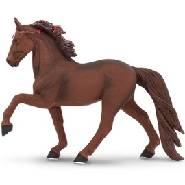 Safari Ltd. Tennessee Walking Horse Figurine - Lifelike 5.25" Model Figure - Educational Toy for Boys, Girls, and Kids Ages 3+