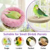 Hamiledyi Bird Soft Nest for Cage Plush Parrot Hammock Breeding