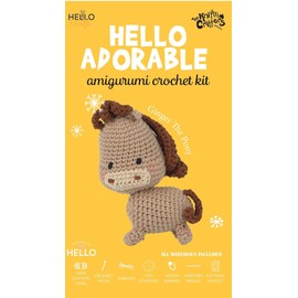 KNITTY CRITTERS Hello Adorable - Ginger The Pony