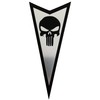 Pontiac G6 Front Badge Emblem Punisher Silver
