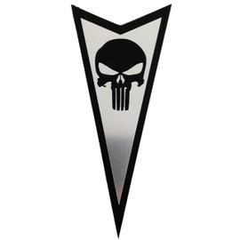 Pontiac G6 Front Badge Emblem Punisher Silver