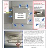 4-Sided Ceiling Air Diverter with Magnet Install (2)