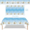 137 x 274 cm Blue Teddy Bear Tablecloth for Baby