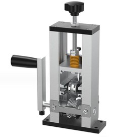 MOTRAIN Manual Wire Stripper Machine, Aluminum Alloy Wire Peeler Machine, Drill-Powered Wire Stripping Tool, 0.04"-1" Wire Stripping Machine for Scrap Wire Electrical and Copper