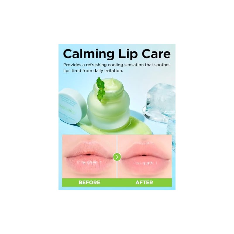 TOCOBO Mint Cooling Lip Mask – Cooling Relief Lip Sleeping