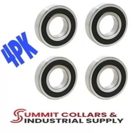 SUMMIT COLLARS (4PCS) 1635-2RS SEALED BALL BEARING 3/4 ID X 1-3/4 OD X 1/2 WIDE FREE SHIPPING