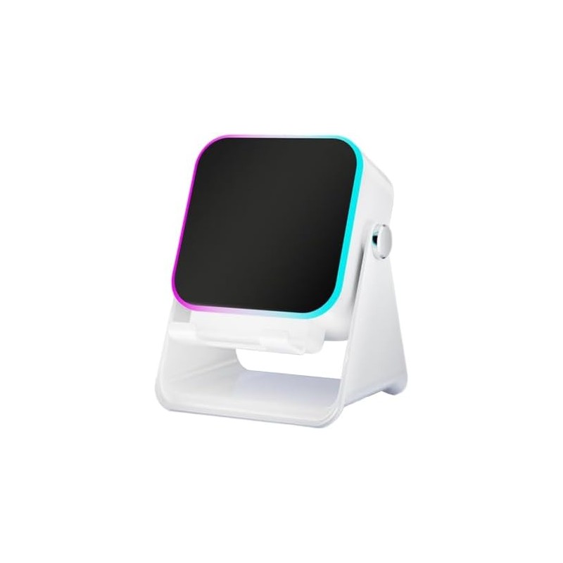 Wireless Induction Speaker Phone Stand Speaker Induction Audio Led Light