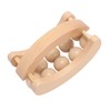 Wooden Massage Ball Roller with 10 Beads Deep Tissue Relief