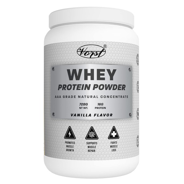 VORST Whey Protein Vanilla 728g | 28 Servings | AAA