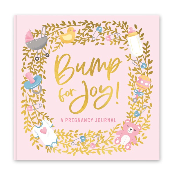 Studio Oh! Bump For Joy! Pregnancy Journal (Pink)