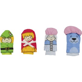 GoKi Fingerpuppen – 51654 – Random – Little Red Riding Hood – 4 Teile