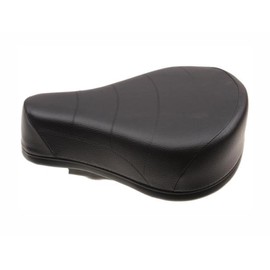 Saddle + Tool Compartment Suitable for Puff Maxi / MV50 / X30, KTM Hobby/Comet Moped - Replacement Bench Black with Mounting Clamp