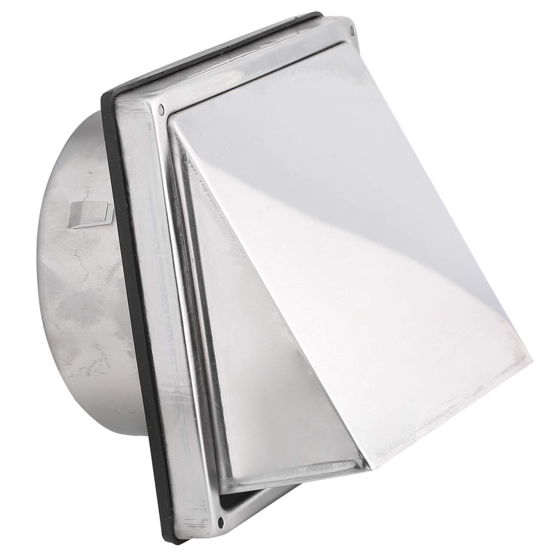 First4Spares 6" Stainless Steel Cowl External Extractor Wall Vent Outlet