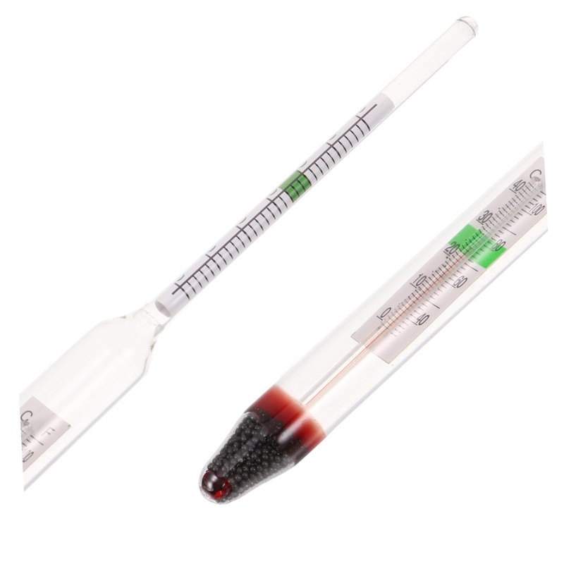 NOLITOY 1set Aquarium Accurate Fish Tank Hydrometer for Seawater Testing