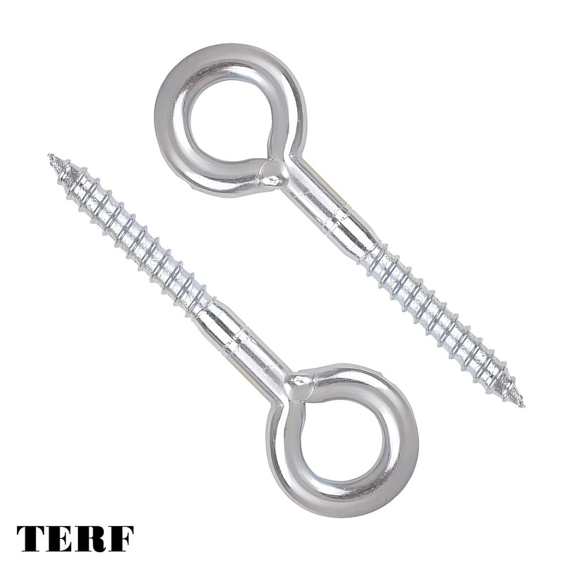 TERF® 12mm X 90mm Welded Screw Eye 12mm X 90mm