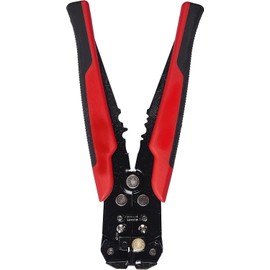 Automatic SELF Adjustable Wire Stripper with Crimper PLIER Cutter Crimping Tool Red
