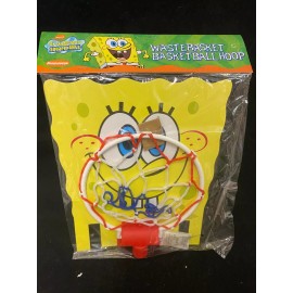 Nickelodeon SpongeBob SquarePants Wastebasket Basketball Hoop 2003 - New