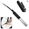 Mini Portable Bicycle Hand Pump Aluminum Alloy Tire Air Inflator