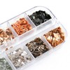 Ultra Thin Metal Flakes for Nail Metal Paper Mineral Metallic