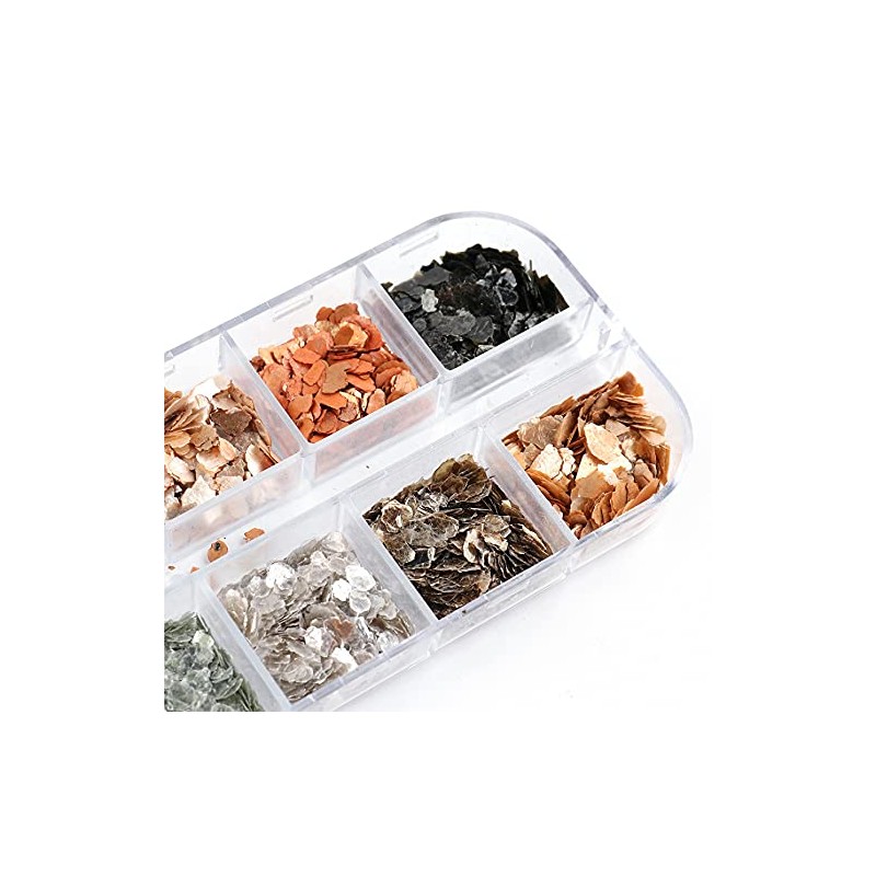Ultra Thin Metal Flakes for Nail Metal Paper Mineral Metallic