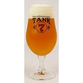 Boulevard Brewing Co. Tank 7 Limited Edition Signature Stem Tulip Glass Chalice