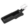 uxcell Rubber Flexible SUS304 Stainless Steel Soft Draw Latches Hasp