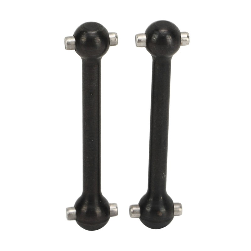 2Pcs RC Car Rear Drive Shaft Metal Rear Dog Bone