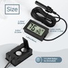 Thlevel 3PCS Digital Thermometer Hygrometer Mini Probe Thermometers Temperature Humidity