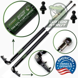 2 Rear Hatch Liftgate Lift Supports, FAS-527-L-R-2 Compatible with: 1995-2004 Subaru Legacy Wagons, 2000-2004 Subaru Outback Wagons with Replacement Studs - Gas Shock - by Gator Strut