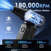 WHATOOK Compressed Air Duster: 180000RPM Air Blower with Stepless Speed