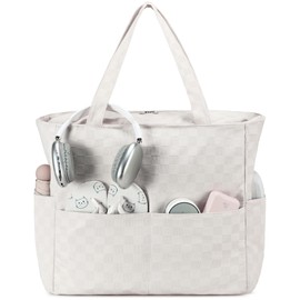 Waterproof Beach Tote Pool Bags for Women Ladies Extra Large Gym Tote Carry On Bag With Wet Compartment for Weekender Travel