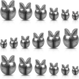 Fishing Removable Split Shot Sinker Weights Clip on Fishing Line Weight Round Split Shot Weights Sinkers Saltwater Freshwater Bass Fishing (0.8g-100pcs)