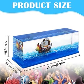 Cruise Ship Fluid Drift Bottle, Cruise Ship Fluid Drift Bottle, Unsinkable Boat in a Box, Unsinkable Cruise Ship Toy, Ship Liquid Drift Bottle for Table Decoration