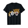 Jaguar Leopard Cheetah Pool Billiards Ball Cartoon Character T-Shirt