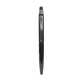 Marvy St Tropez Petite Ballpoint Pen - Medium Pen Point Type - Black Ink - Black Barrel - 1 Each