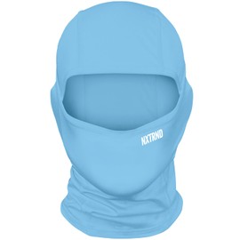 Nxtrnd Football Ski Mask, Shiesty Mask, Cooling Sports Balaclava Columbia Blue