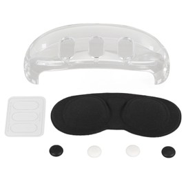 VR Headset Protective Shell Cover Compatible For Meta Quest 3 Protective Lens Cover Joystick Anti Skid Cap VR Accessories Set