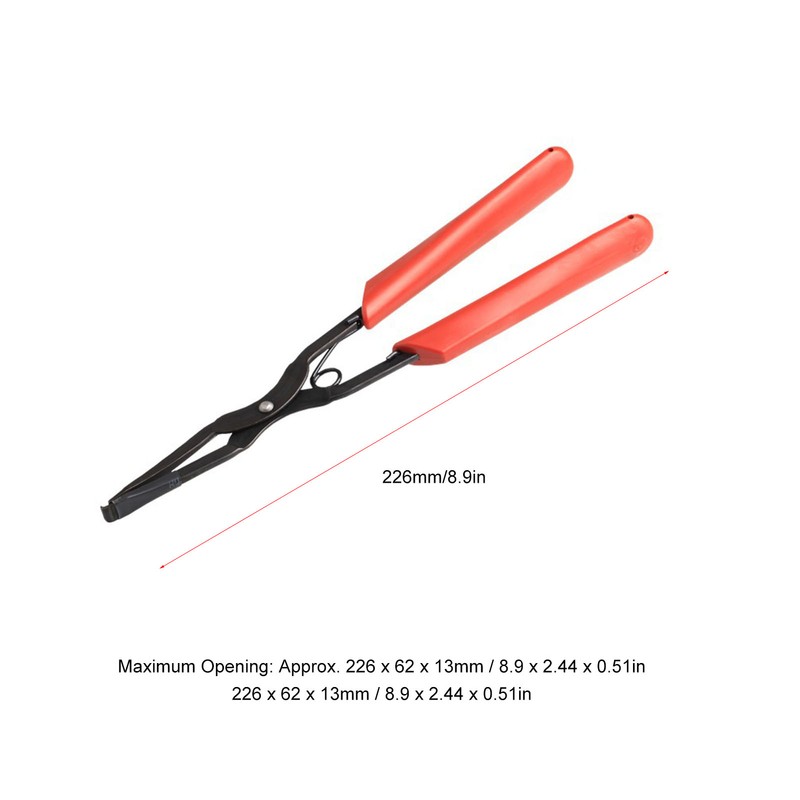 Optical Fiber Pliers Flange Long Nose Rubber Anti Slip Handle