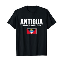 Antigua and Barbuda Flag Souvenir T-Shirt