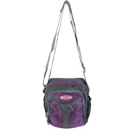Maxx Gear Unisex Excursion Organizer Shoulder Bag Day Pack (Purple)