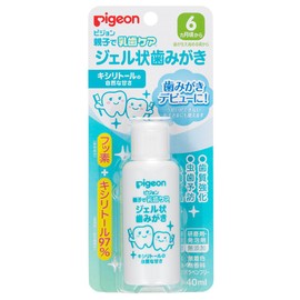 Pigeon OYAKODE NYUUSHI Care Tooth Paste Gel 40ml toothpaste for baby teeth (japan import)