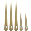 JCBIZ A Set of 5pcs Wooden Weaving Needles Large and