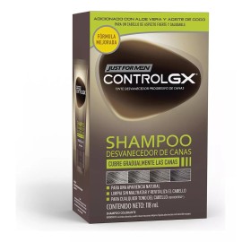 Just For Men Kit Just For Men Desvanecedor De Canas Gx + Barba Negro