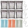 Kit bolsas Purificadoras Carbón Activado 100% Natural Biodegradable Bambú Remueve
