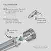 Vent Systems 6'' Inch Pack of 2 - Galvanized Steel