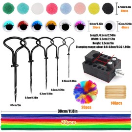 Mikqky 276 Pieces DIY Chestnut, Autumn Crafts, Children's Chestnut Set, Crafts from Chestnuts, Hand Drilled Chestnuts, with Chestnut Holder, for Craft Activities of Students and Families