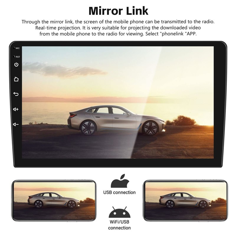 [HiFi Audio]2+64G Android Car Stereo for Hyundai Sonata 2010-2015 Wireless