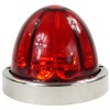 Legendary 3-1/2 Inch Watermelon Light, SS Curved Bezel- Red LED